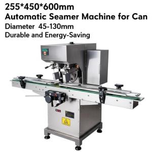 Buy cheap 255*450*600mm Automatic Seamer Machine for Can Diameter 45-130mm Durable and Energy-Saving from wholesalers