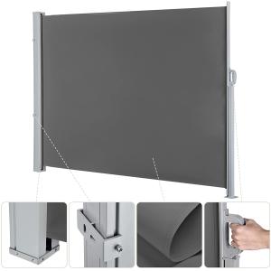 Buy cheap Pull-Out Side Awning UV Protection Retractable Awning Side Shade Patio Terrance Privacy Screen Panel from wholesalers