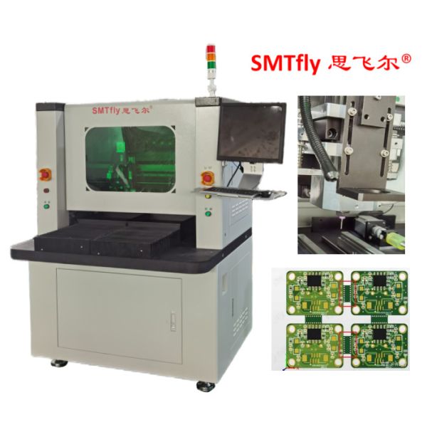 Quality White Color PCB Routing Machine For Milling Joints FR4 CEM MCPCB Boards for sale