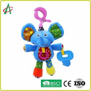 Lion 15cm Baby Plush Rattle With Chewing Teethers