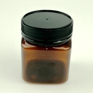 China 400ml Food Grade Amber Honey Jars With Screw Cap on sale
