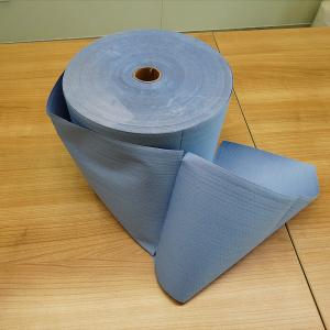 Buy cheap 125gsm Industrial Wipes 900pcs Jumbo Canvas Paper Roll White For Workshop from wholesalers