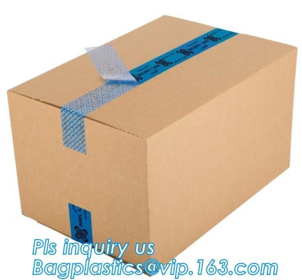 Security Seal anti-counterfeiting tapes void carton packing tape,Serial Number Security Sealing VOID OPEN Tape bagease