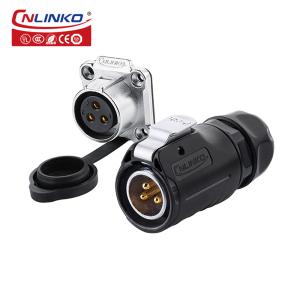 Buy cheap Industrial 3 Pin Plug Socket Male and Female Wire Connector Waterproof Plug and Socket DC Power Jack Electrical Cable Connector from wholesalers