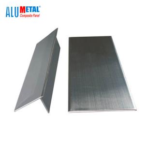 0.3mm 1220mm Metal Composite Panel Corrosion Resistant PVDF Exterior Metal Wall