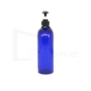 Logo Silk Printing OEM 750ml Empty Plastic Shampoo Bottles made in China