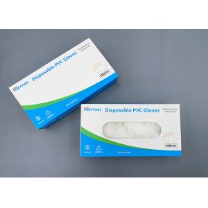Buy cheap Pvc Disposable Exam Gloves No Anaphylaxis To Skin Conducive To Health from wholesalers