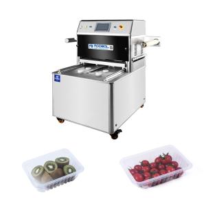 Buy cheap Nitrogen Filling MAP Packaging Machine , Vegetable Fruit Vacuum Sealer from wholesalers
