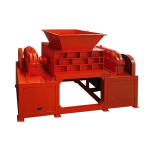Car Tire Waste Plastic Shredding Machines 5000kg Four Shaft