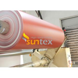 Buy cheap Silicone Coated Fiberglass Flame Resistance Fabric For Welding Protection from wholesalers