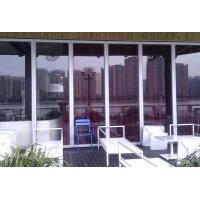 Buy cheap Stacking Folding Frameless Glass Partitions Provide A Complete Sound Retardant Barrier product