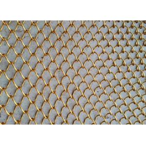 Anodic Oxidation Metal Coil Drapery/ Metal mesh shower curtain