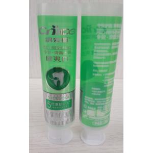 Transparent 100g Toothpaste Tube PBL Material Diameter 28 30 35 Toothpaste