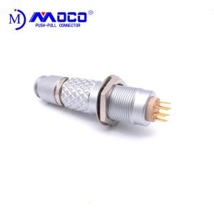 Circular Push Lock EGG FGG Male Female Wire Connectors