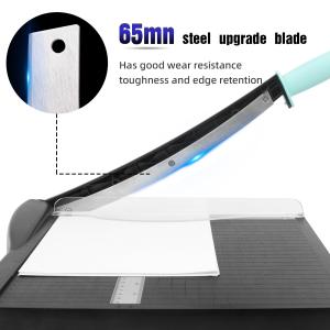 Buy cheap ZEQUAN Engineering Plastic ABS Manual Paper Cutter Office Cardboard Guillotine Trimmer from wholesalers