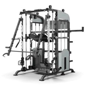Buy cheap Home and Commercial Use Unisex Multi-Function Gym Equipment Training Smith Machine for Exercise and Chest Workout from wholesalers