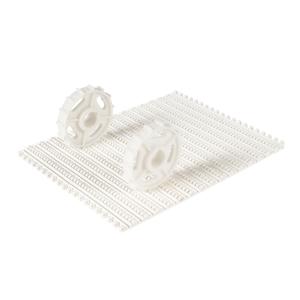 Radius Belt with Sideguide, Fls254 Modular Belts