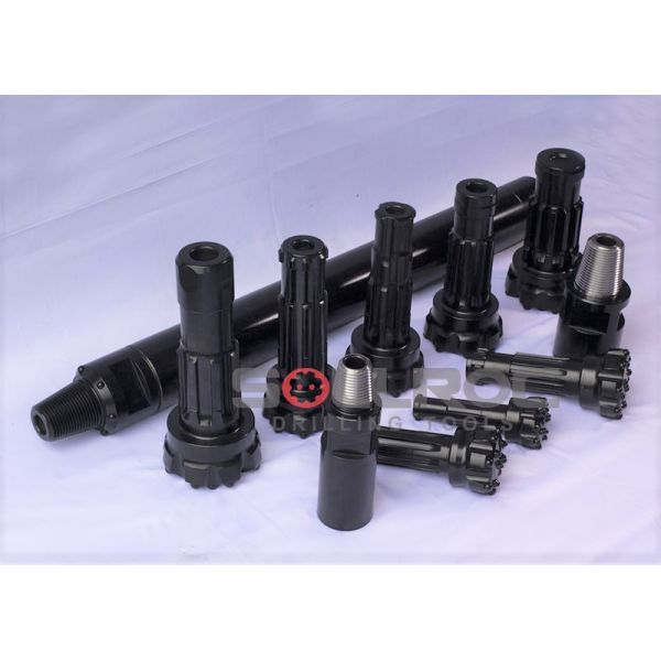 Quality 8'' Dth Drilling Tools SD8 Shank Black Color Down Hole Hammer For Quarry And Mining for sale