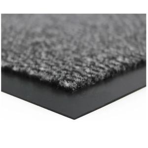 Buy cheap Europe Vyna-Plush Doormat | 7h x 600w x 900d mm | Black/Grey from wholesalers
