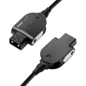Alvin's NP-F to D-Tap Coiled Cable for SmallHD/Atomos Monitor Power