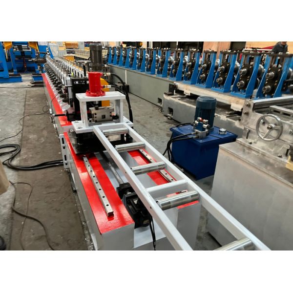 Buy cheap Stainless Steel 10*10mm Rack Roll Forming Machine With Servo Following Cutting from wholesalers