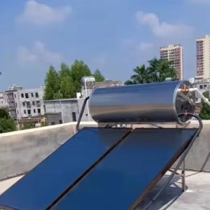 Buy cheap Energy Saving 300 L Electric Double Coil Water Tank Solar Flat Plate Collector product