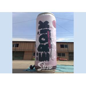 Buy cheap 6m High Giant Energy Drink Inflatable Can With Full Printing For Outdoor Advertising from wholesalers