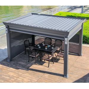 Customizable And Easy To Install Aluminum Louvered Pergola With Professional