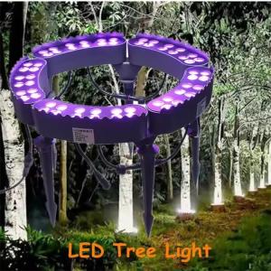 Buy cheap Waterproof Ring Lamp for Palm Tree from 120° Beam Angle Solar LED Tree Hugging Light from wholesalers