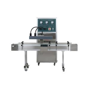 Buy cheap 50Hz Induction Sealing Machine Electric Continuous Glass Plastic Bottle Aluminum Foil Sealing Machine from wholesalers