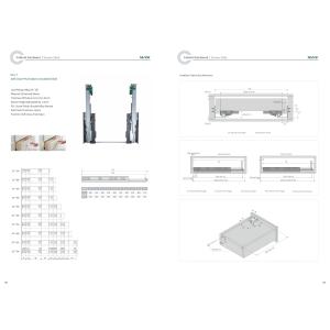 Buy cheap Push Open Soft Closing Drawer Runner Slide Concealed Hardware from wholesalers