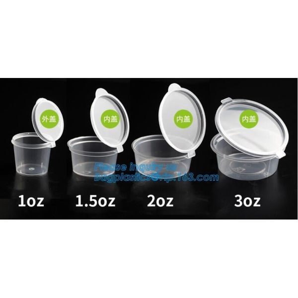 Buy cheap Disposable mini plastic jelly cup PP sauce cup,PS Sauce Cup,Transparent PP Plastic Square Portion Sampling Sauce Cup wit from wholesalers