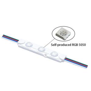 Buy cheap Waterproof DC12V 0.72W RGB Led Module Lights SMD5050 from wholesalers