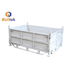 Buy cheap Powder Coating 1000kg Warehouse Stackable Pallet Cages from wholesalers