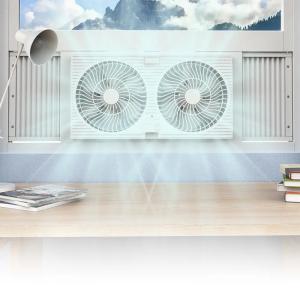 Buy cheap Home Ceiling Exhaust Fan 9 Inch Double Reverse Window Fixture DC Exhaust Fan product
