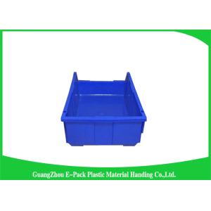 Buy cheap Shelf Wall Mounted Industrial Plastic Storage Boxes , Heavy Duty Plastic Stackable Bins product