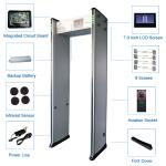 7 Inch LCD Screen Walk Through Security Scanners UNIQSCAN UB800 For Philippine