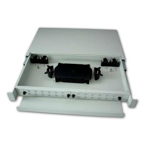 1u 24 Cores Fiber Optic Patch Panel FC Sc St For Gpon CATV FTTH