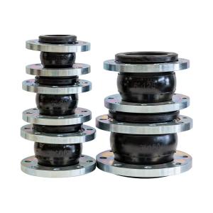 SS304 Flange EPDM Rubber Expansion Joint DN15-DN4000