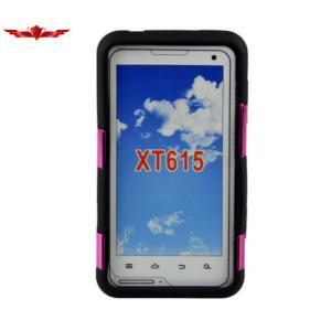 New Arrival Electroplating Silicone Case For Motorola XT615 Anti-Scratch And