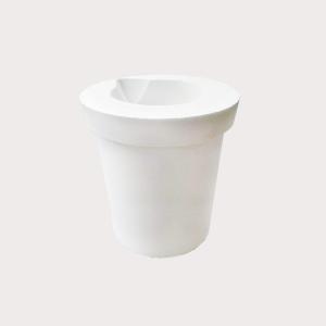 Buy cheap Quartz Ceramic Melting Furnace Crucible For Aluminium Melting from wholesalers