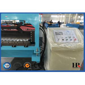 Buy cheap Custom Metal Roof Roll Forming Machine With 10 - 12m / Min Forming Speed from wholesalers