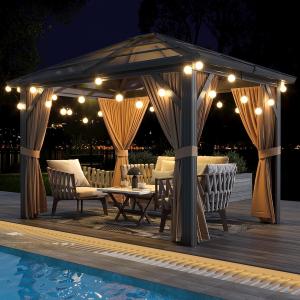 Buy cheap 6063-T5 Aluminum Hardtop Gazebos For Commercial And Residential Projects from wholesalers