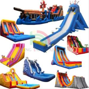Buy cheap Factory Custom Water Slide Inflatable Commercial Kids Rental Event Inflatable Water Slides for Pool from wholesalers