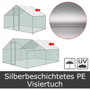 Buy cheap CE Lockable Latch Walk In 4mx3m Chicken Run Kennel from wholesalers