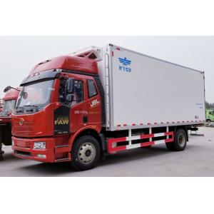 Buy cheap Diesel Fuel Type Refrigerated Truck Container Heavy Cargo Truck 4x2 Maximum Speed 96km/H from wholesalers