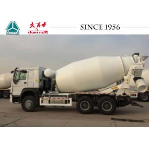 China Modern Structure HOWO Concrete Mixer Truck 10 CBM 400 L Fuel Tank With Motor on sale