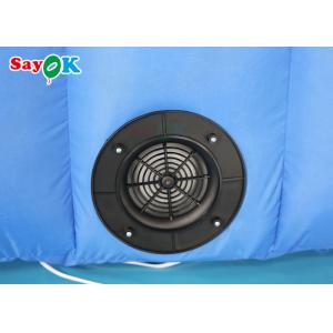 Buy cheap Navy Blue Custom Inflatable Tunnel 5x5x3mH Inflatable Football Entrance from wholesalers