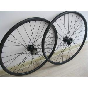 Buy cheap 2014 stiffnesee and fashion Chinese carbon clincher mtb 29er*25mm wheelset rims width 30mm from wholesalers