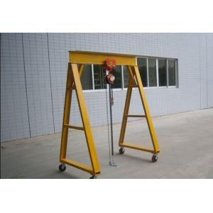 Buy cheap Multifunctional Single Girder 2T Gantry Crane Portable Mobile Small from wholesalers
